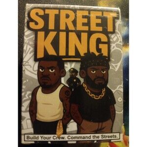 Street King, Black Owned Party Card Game, Build Your Crew. Command The Streets
